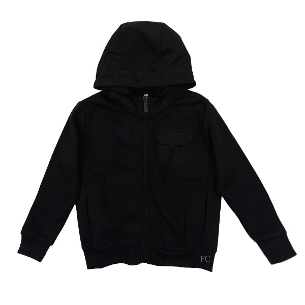 Colmar Nylon insert black zip up