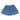 Piupiuchick Heart print denim skirt