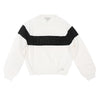 Stripe Chest Logo Sweater By Twinset
