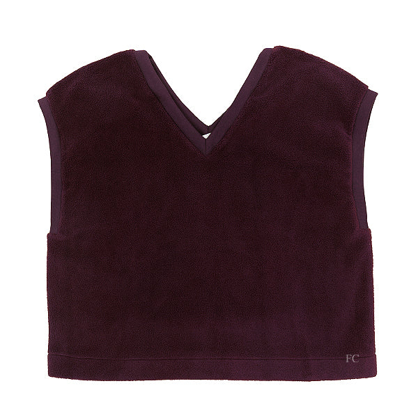 Be For All Plum fleece vest
