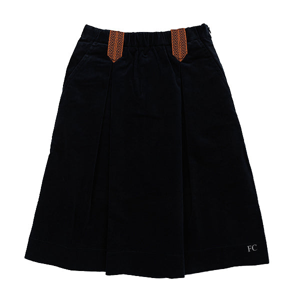 Be For All Navy corduroy skirt