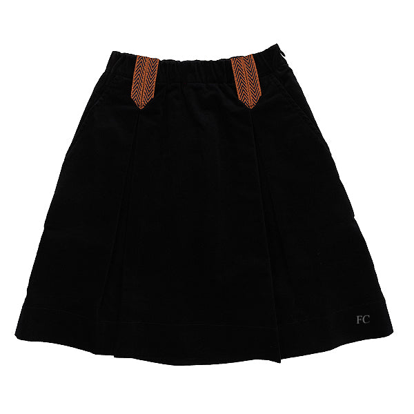 Be For All Black corduroy skirt