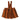 Piupiuchick Brown with black stripes dress