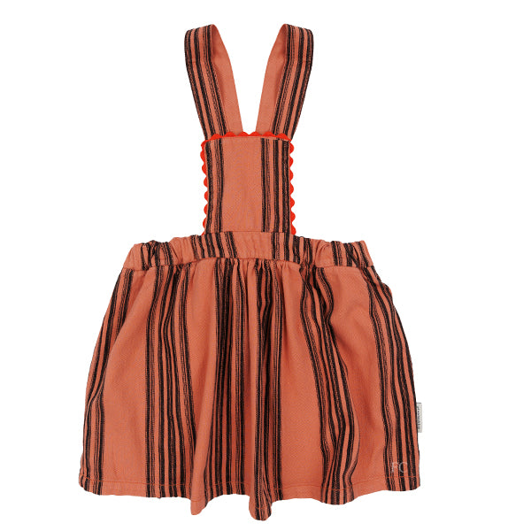 Piupiuchick Pink with black stripes dress