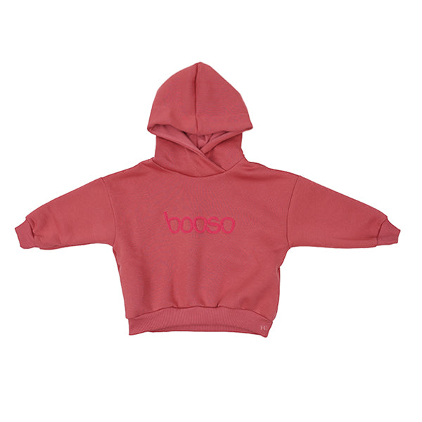 Booso Hoodie pink sweatshirt