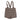 Motu Glen mocha plaid overalls