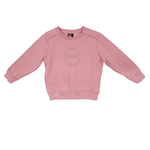 Candy pink logo sweatshirt by Colmar