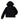 Colmar Multi material black hoodie jacket