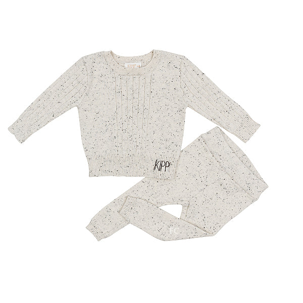 Kipp Vince speckled knit set