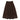 Laurent Brown a-line skirt