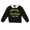 Sweatshirt with Collar and logo by philosophy