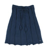 Knitted navy skirt by Kalinka