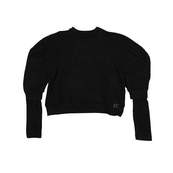 Elisabetta Franchi Puffed sleeves sweatshirt