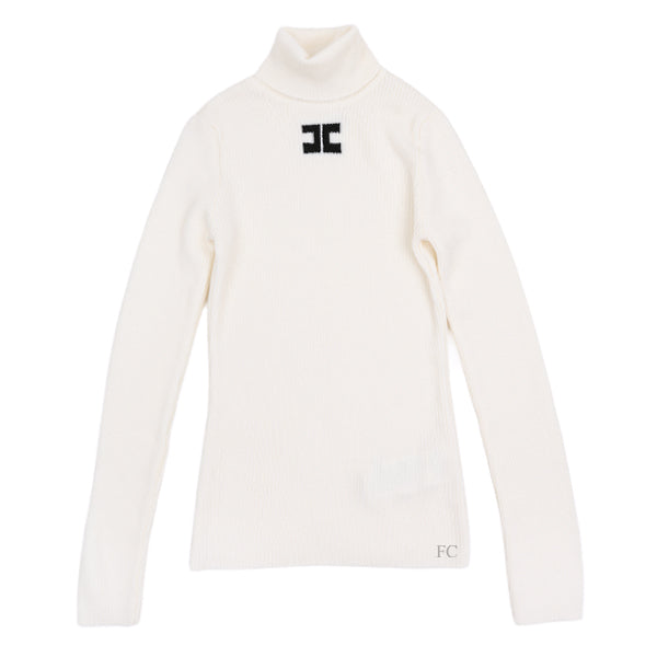 Elisabetta Franchi Ribbed knit turtleneck