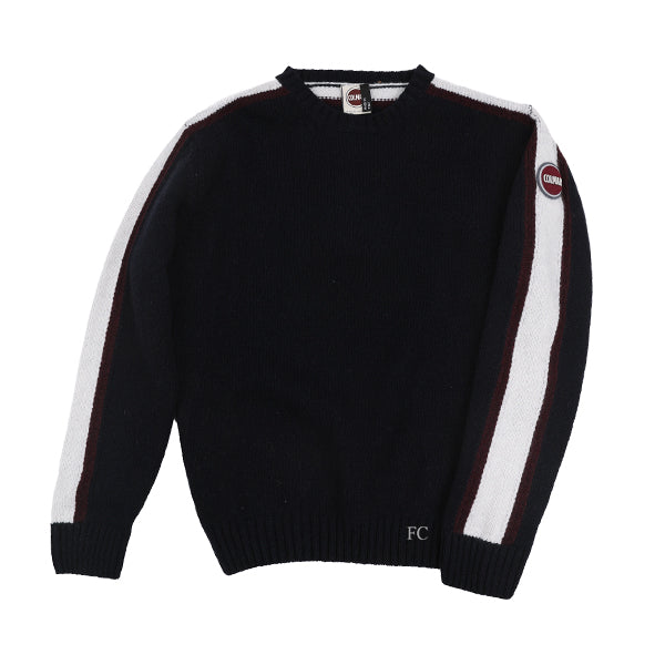 Colmar Colored striped navy sweater