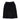 Washed black skirt by Please