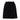 Washed black skirt by Please