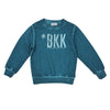 Teal sweater by Bikkembergs