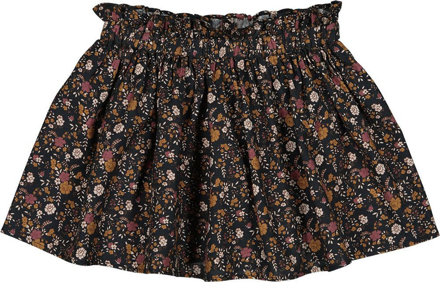 Romantic black flower skirt by Louis Louise