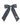 Archi Grey denim bow - Flying Colors