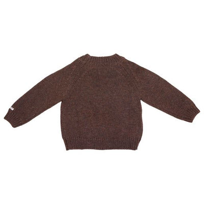 Louc espresso sweater by Donsje