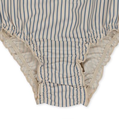 Collette blue stripe swimsuit by Konges Slojd