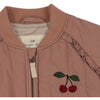 Cameo brown bomber jacket by Konges Slojd
