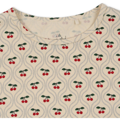 Cherry motif dress by Konges Slojd