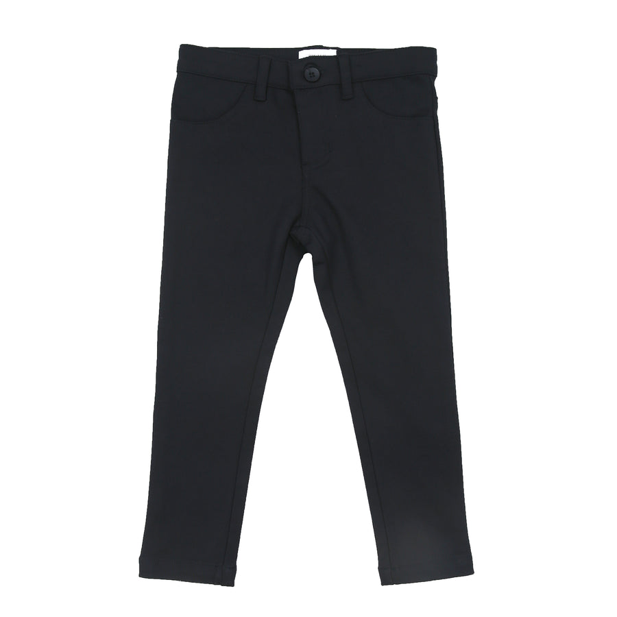 Classic Navy Stretch Pants by Motu