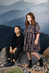Chiffon floral printed dress by Noma