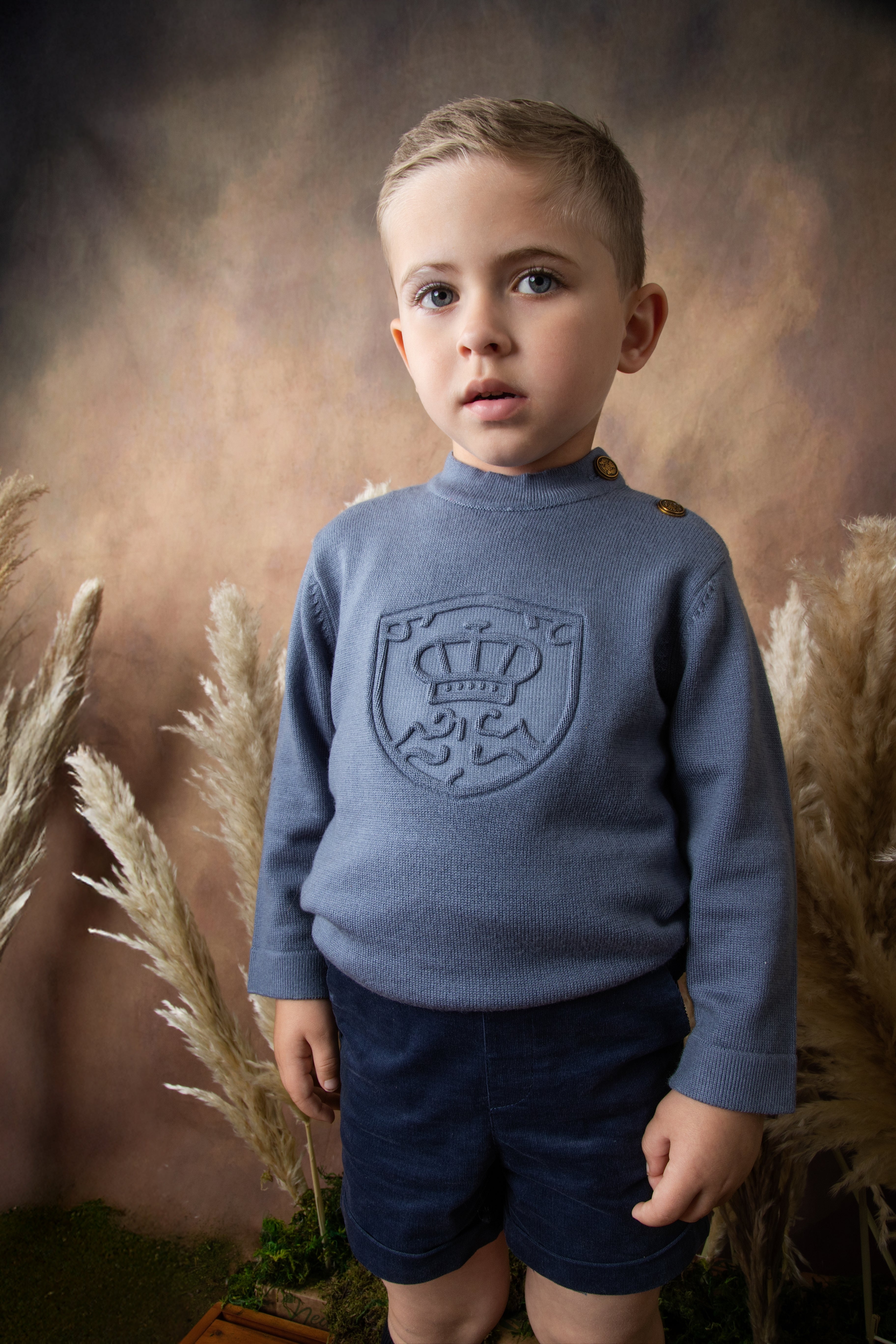 Belati Dusty blue sweater