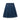 Birnham on the Sea Pleated pocket denim skirt