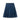 Birnham on the Sea Pleated pocket denim skirt