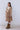 Petite Amalie Vintage lace yoke cord dress