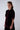 Petite Amalie Lace velvet dark cherry midi dress