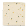 Lemon printed ivory blanket by Lilette