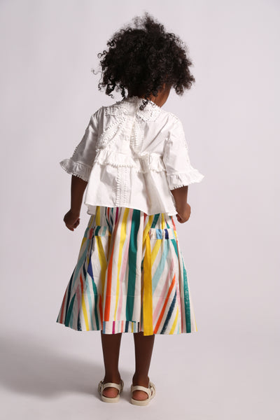 Morgan bustled skirt by Tia Cibani