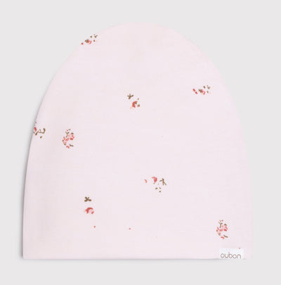Wrap pink floral footie by Oubon