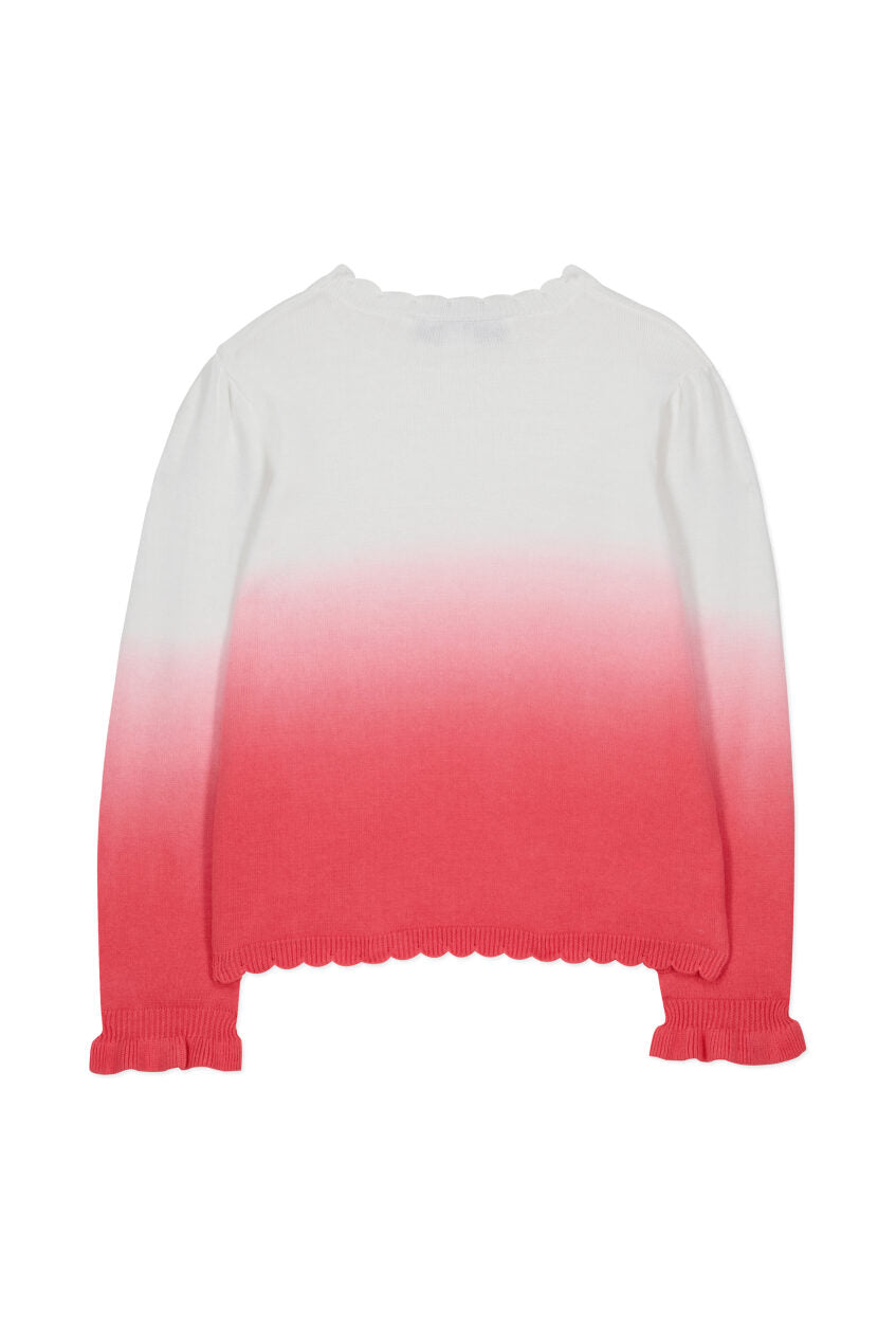 Ombre pink sweater by Tartine Et Chocolat