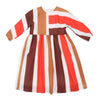 Mocha stripe dress by Alitsa