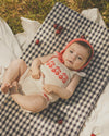 Cherries knit shorts tank set by Tocoto Vintage