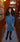 Oval pleated design dress by Porter