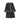 Bamboo Double breasted pleated black dress
