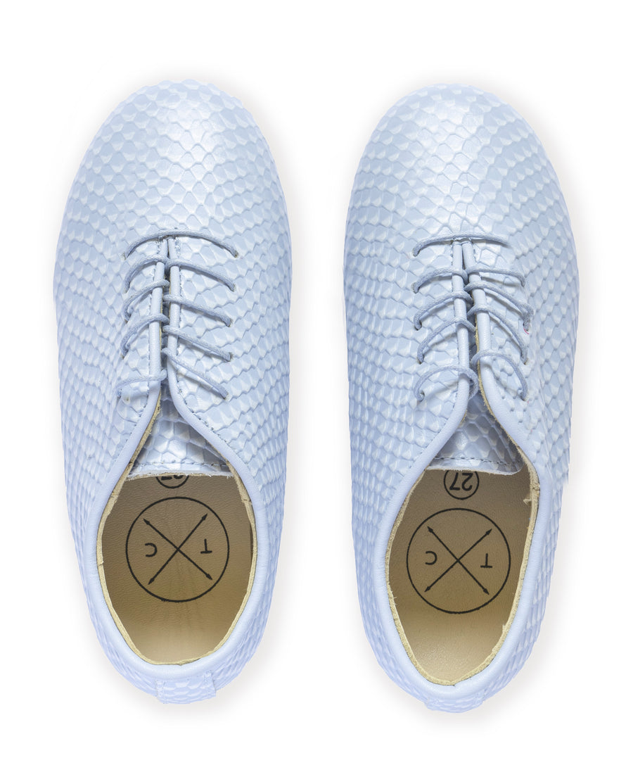Snakeskin oxfords by Tannery & Co