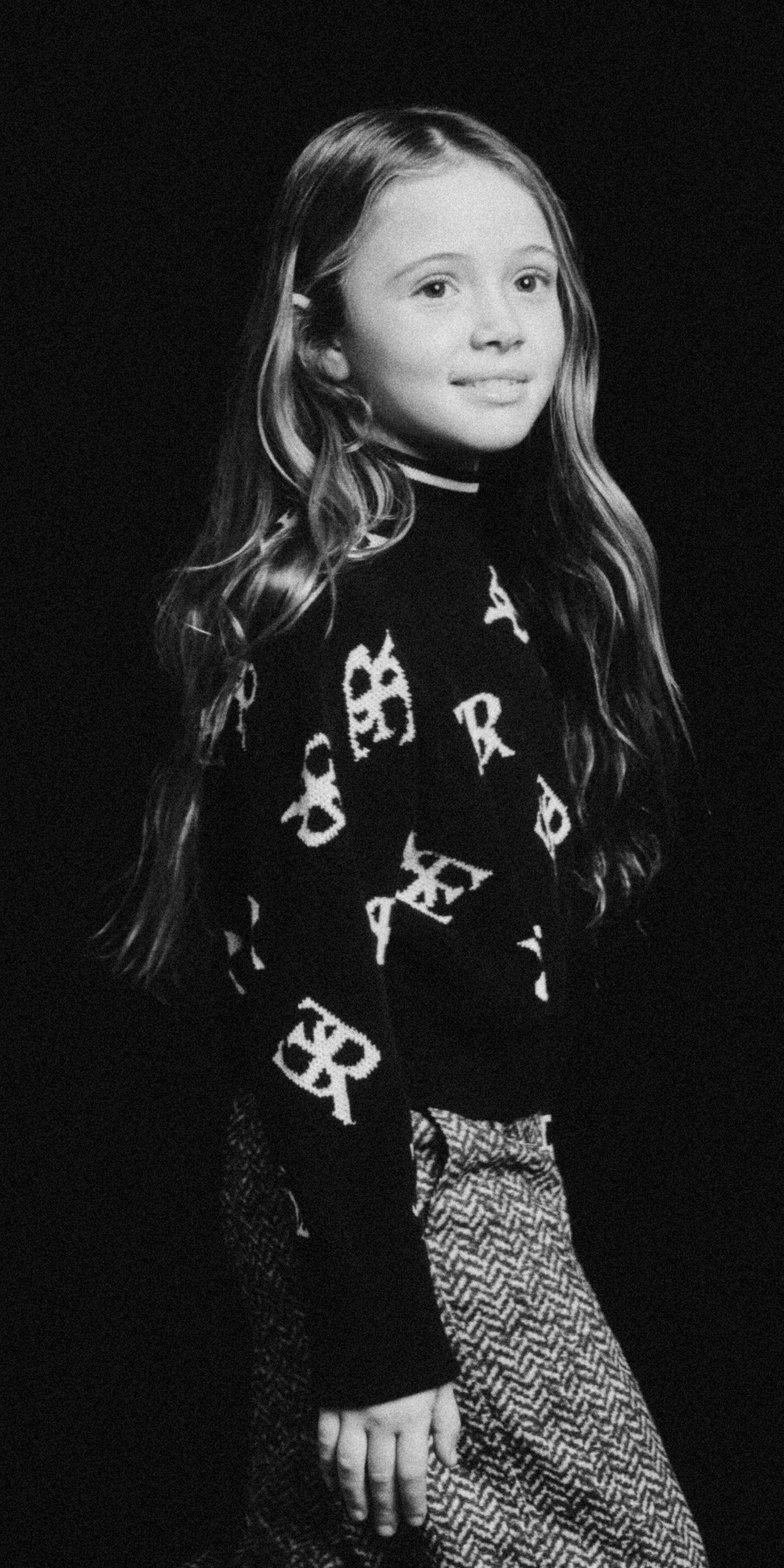 Ermanno Scervino Chenille logo sweater
