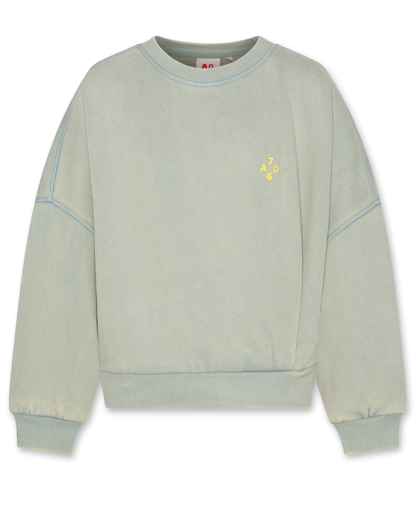 AO76 Iys light teal sweatshirt