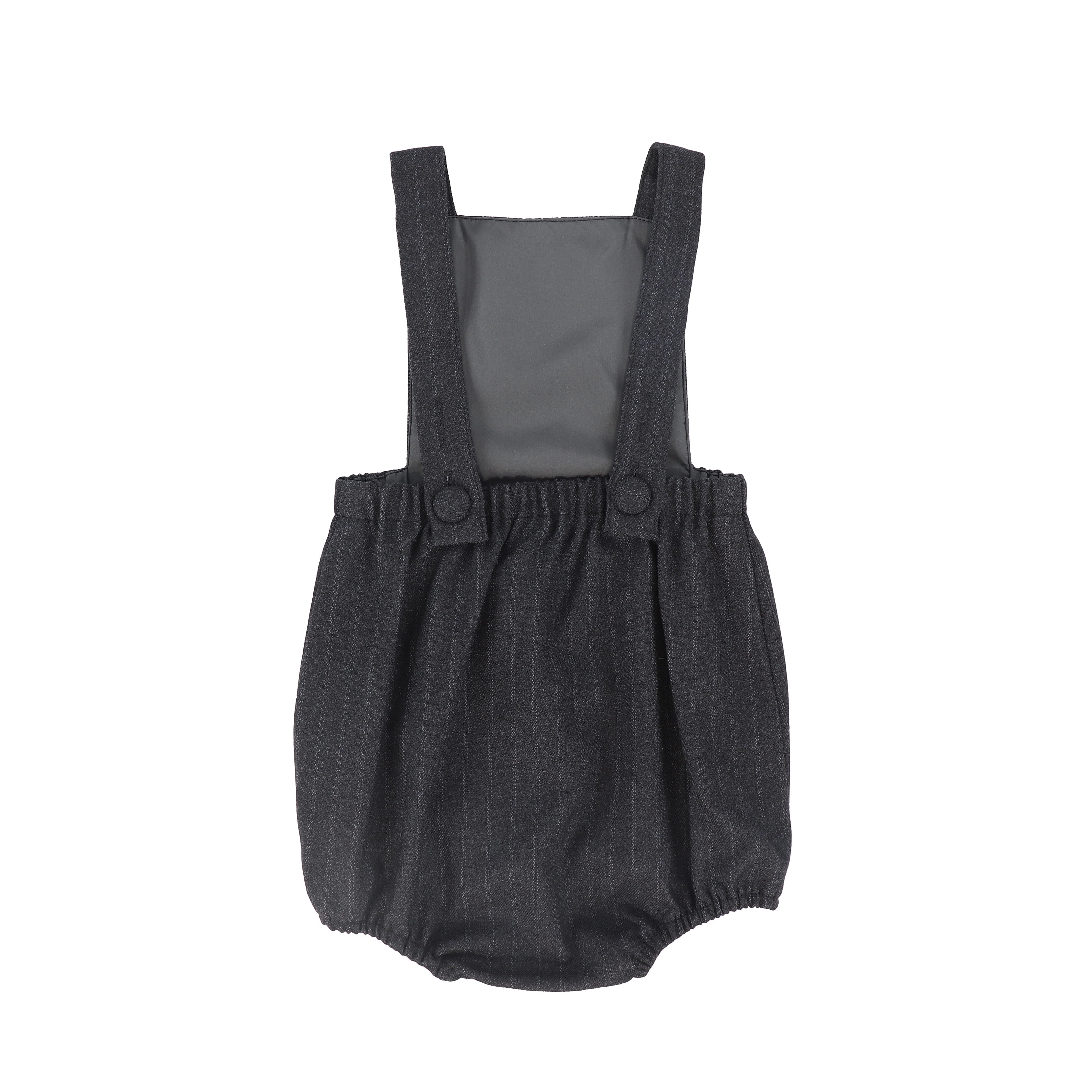 Bace Striped wool grey romper