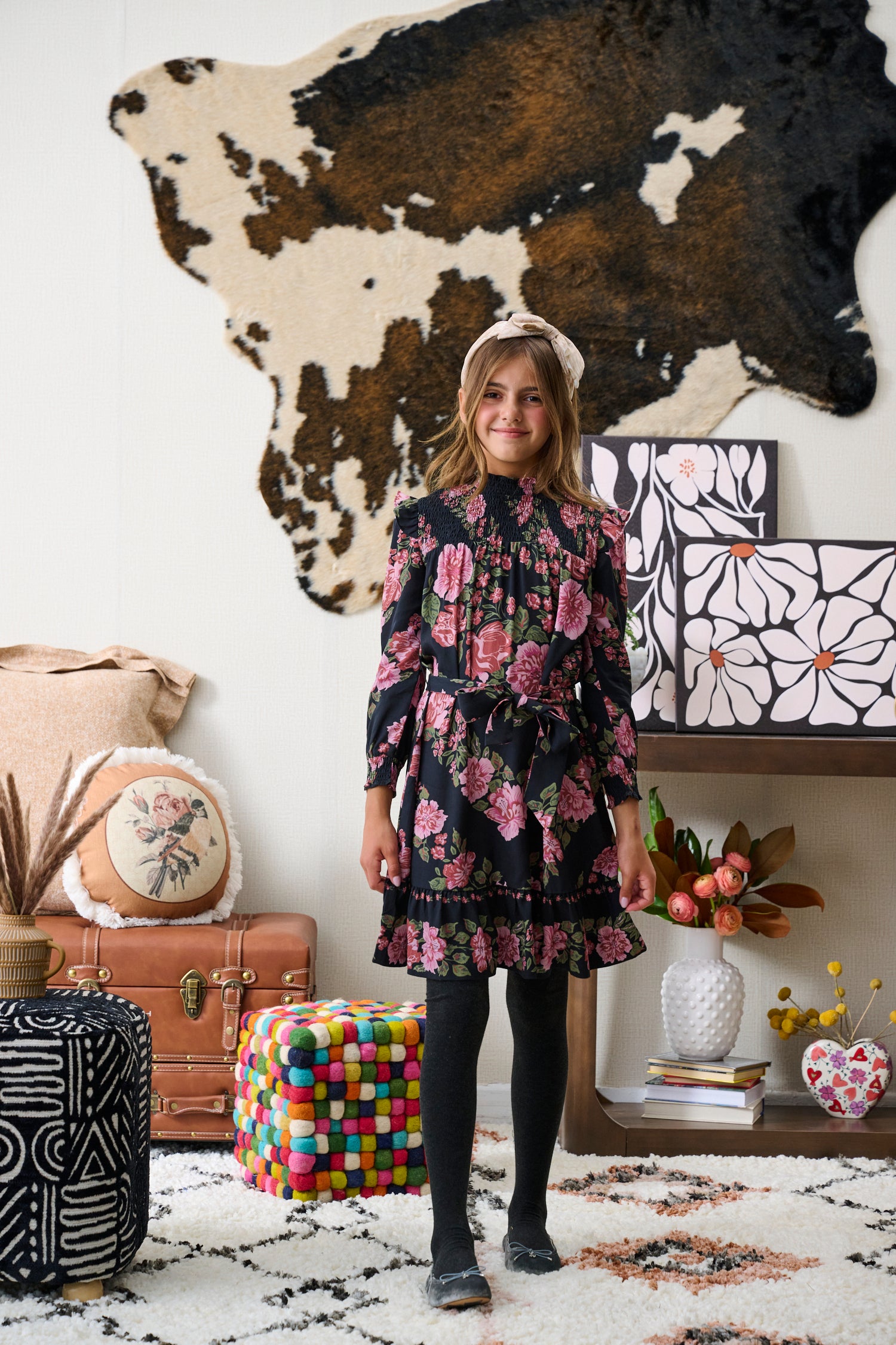 Porter Large floral dress