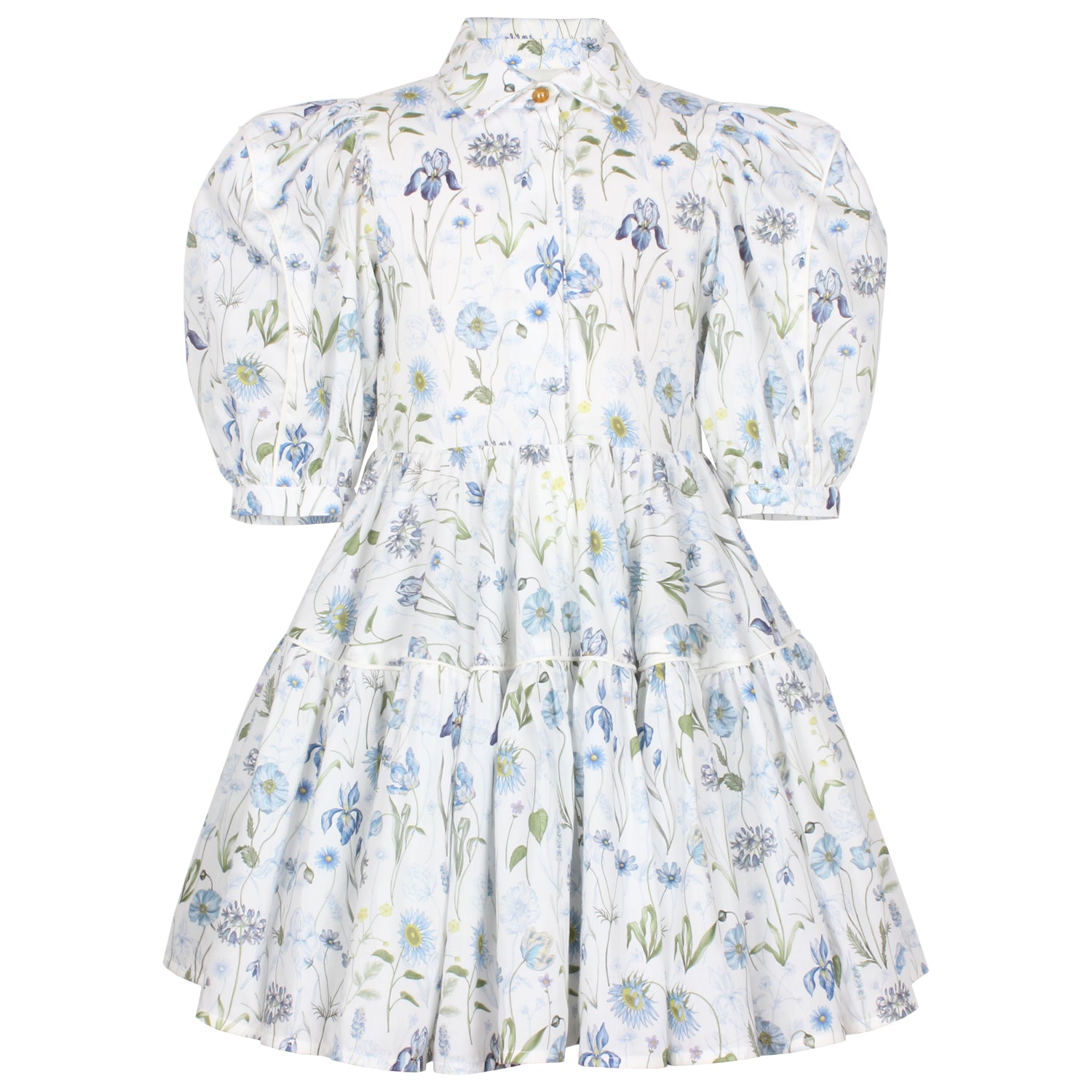 Glistening Blue Meadow Dress by Jessie & James