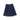 Valentina Pleated denim skirt